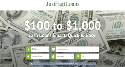 Desktop Screenshot of justfast-loans.com
