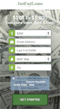 Mobile Screenshot of justfast-loans.com